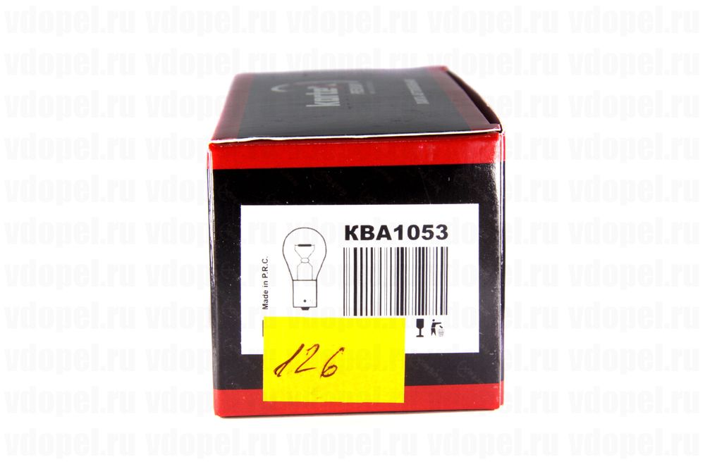 KORTEX KBA1053  - Лампа поворотника. PY21W жёлтая. 