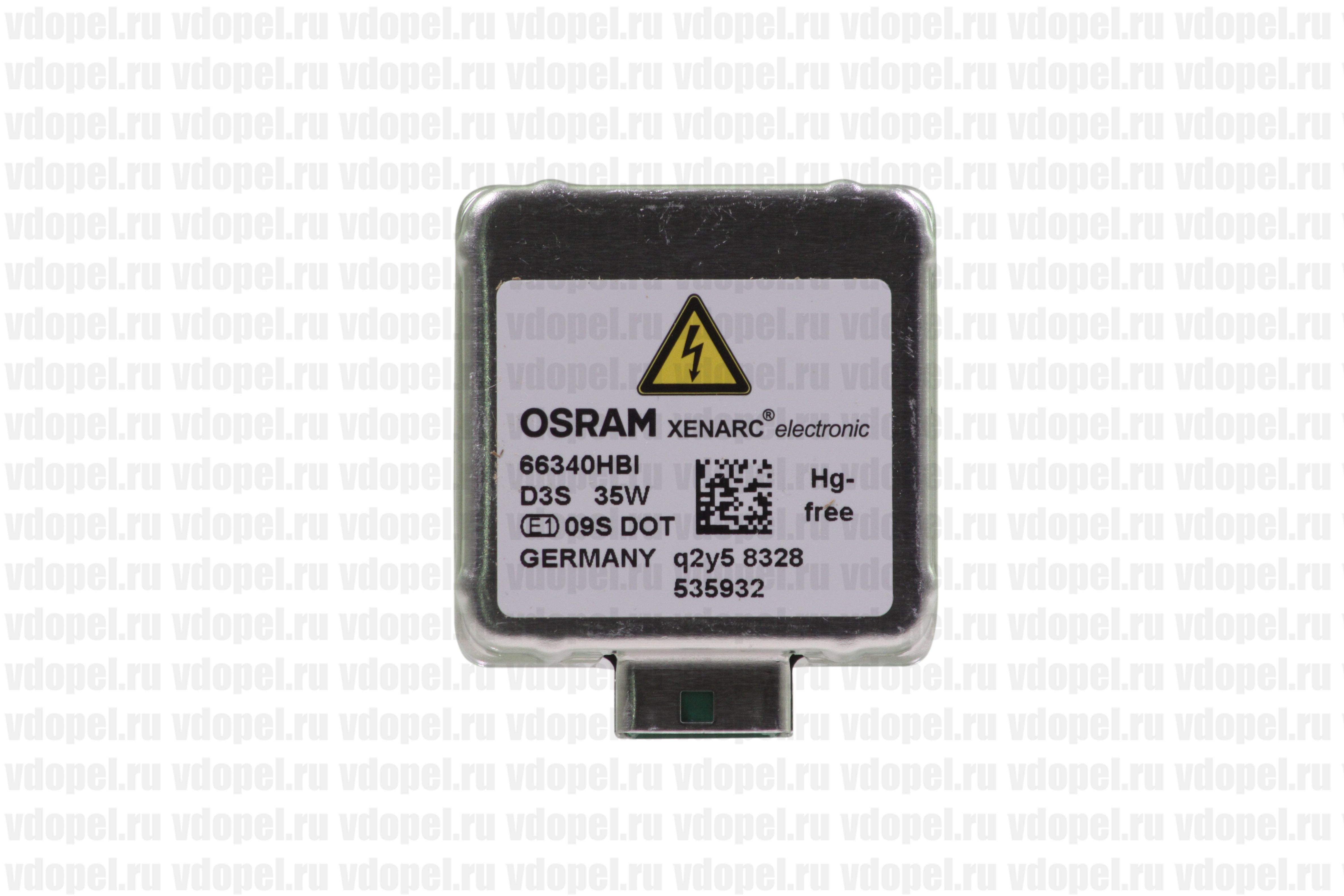 OSRAM 66340  - Лампа фары. 35W D3S ксенон 4200K 